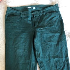 Green size 10 pixie pants